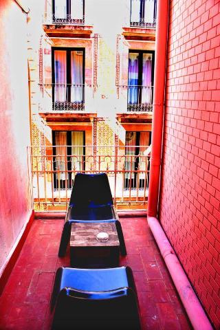 Hostal Raval Rooms Barcelona Exteriör bild